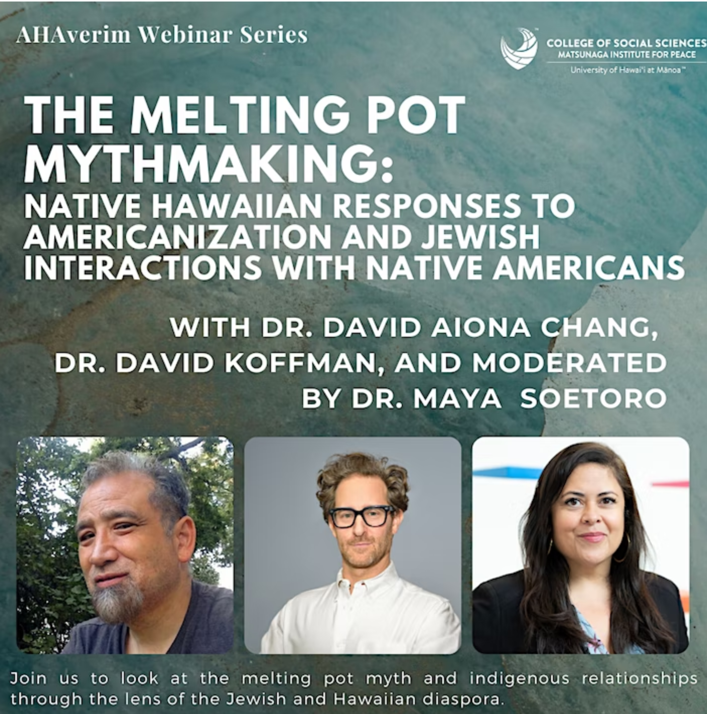 The Melting Pot Mythmaking: Native Hawaiian Responses to Americanization and Jewish Interactions with Native Americans